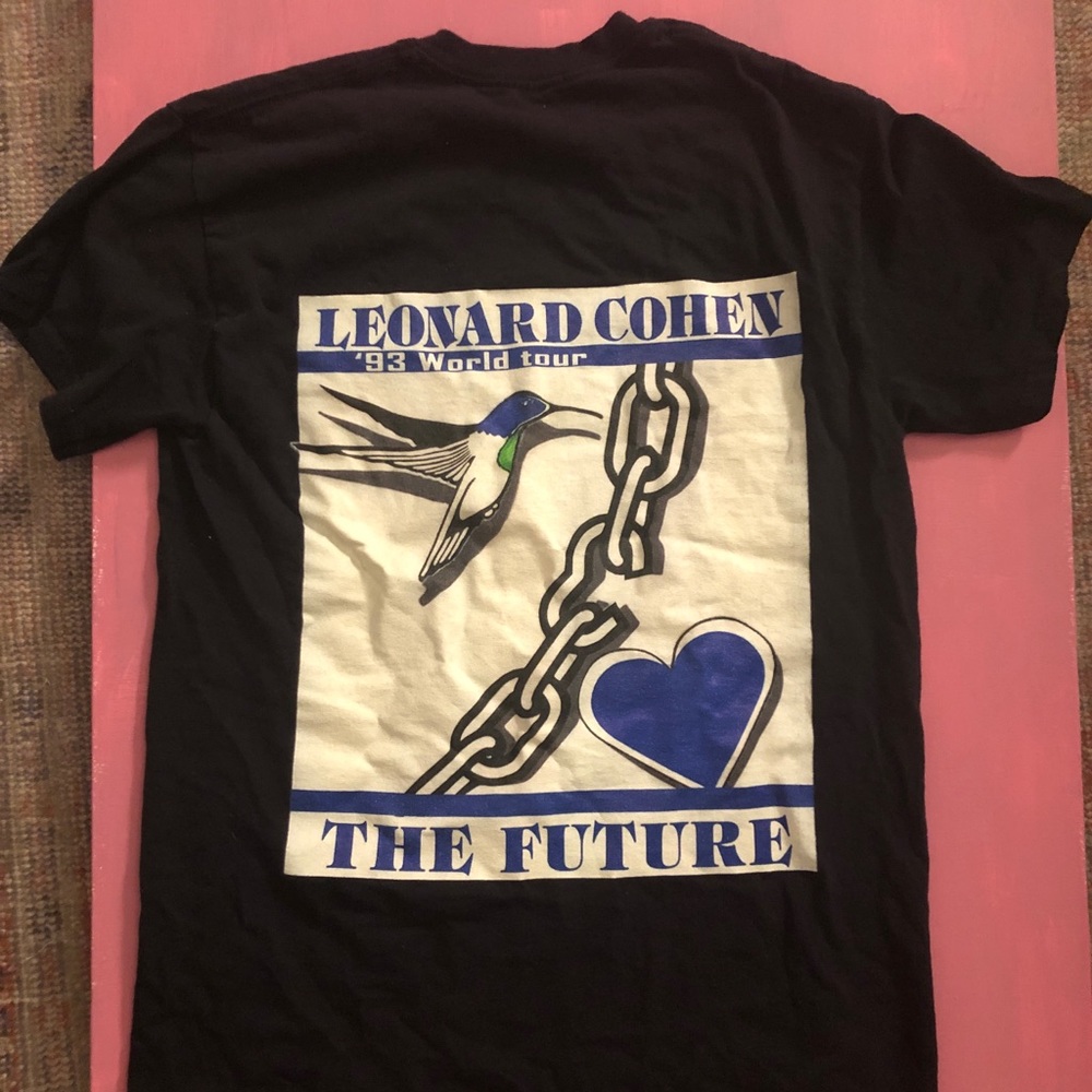 VINTAGE Leonard Cohen Tour shirt